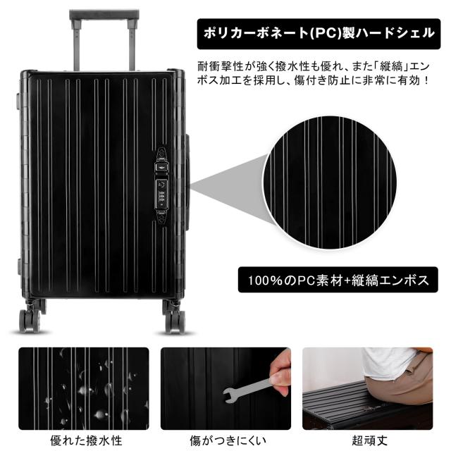 CYFIE] スーツケース キャリーケース 折り畳み 機内持ち込み sサイズ 4