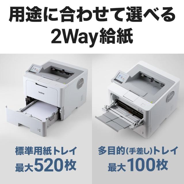 A4モノクロレーザープリンター HL-6310DW 無線・有線LAN/両面印刷 ブラザー工業 A4モノクロレーザープリンター HL-L6310DW (無線