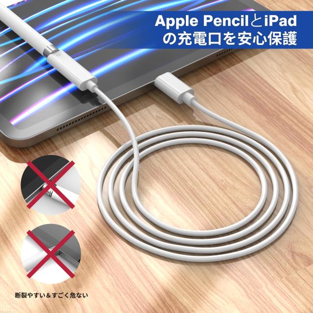 ApplePencil用 充電ケーブル 1M USB-C - Apple Pencilアダプタ 対応