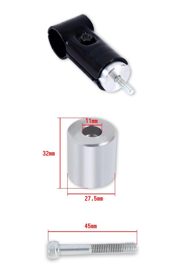 Φ28イレクターパイプ 車用ルーフキャリアバー スペーシアパイプ