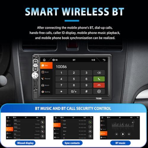 シングルディンカーステレオ、Apple Carplay Android Auto、7
