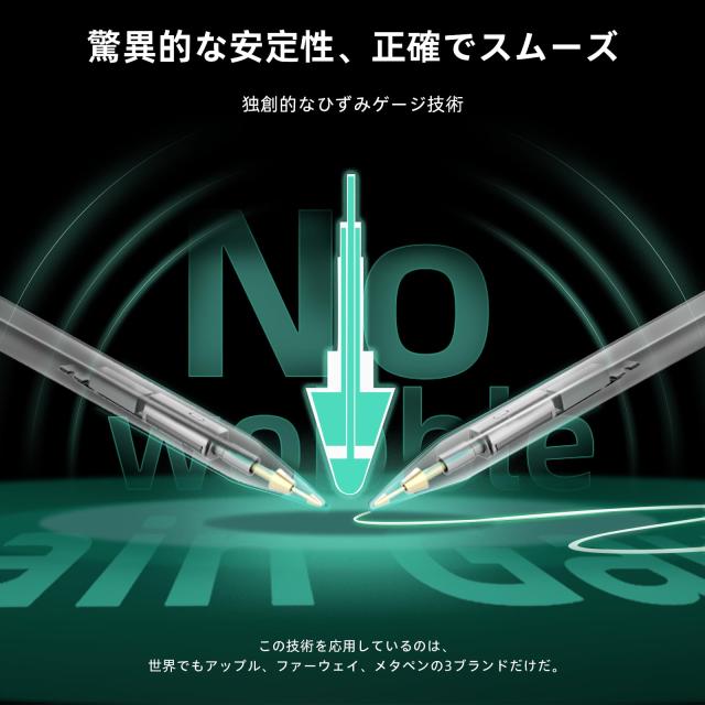 Metapen Surface用タッチペン 360°不可視ボタン 消しゴム 選択ツール 4096筆圧 傾き感知対応 Surface ペン Surface Pro 9/X/8/7/6/5/4/3_2
