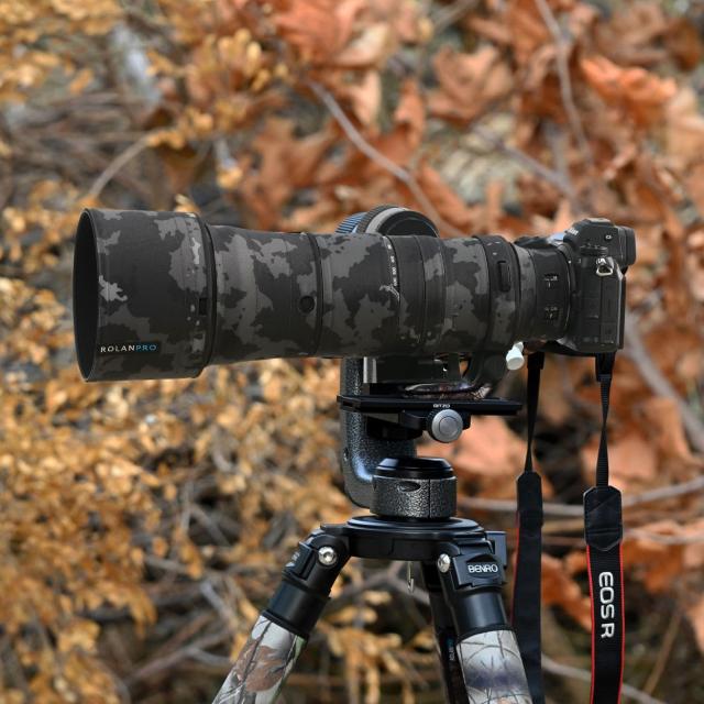 ROLANPRO レンズカバー | 適用ニコン Z 180-600mm F/5.6-6.3 対応 | 望遠レンズ用カモフラージュカバー | 3層構造保護、防水 | カラー番