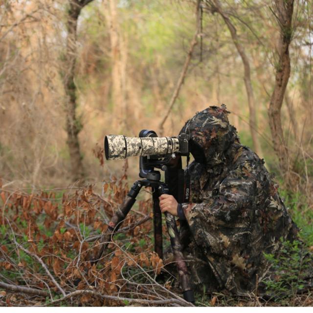 ROLANPRO レンズカバー | Nikon Z 180-600mm F/5.6-6.3 対応 | 望遠レンズ用カモフラージュカバー | 3層構造保護、防水 | カラー番号：#U