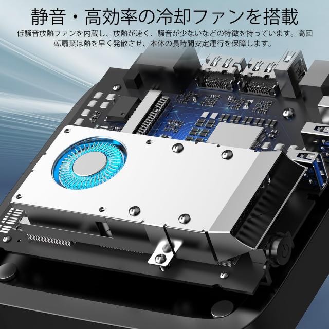 ミニpc n97 mini pc 2024動作より安定最大3.6GHz 小型pc 4C/4T