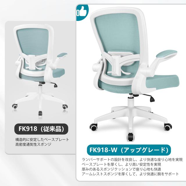 椅子 オフィスチェア メッシュチェア ワークチェア デスクチェア 疲れない 勉強 腰が痛くならない FelixKing 人間工学 おしゃれ ゲーミンの通販は