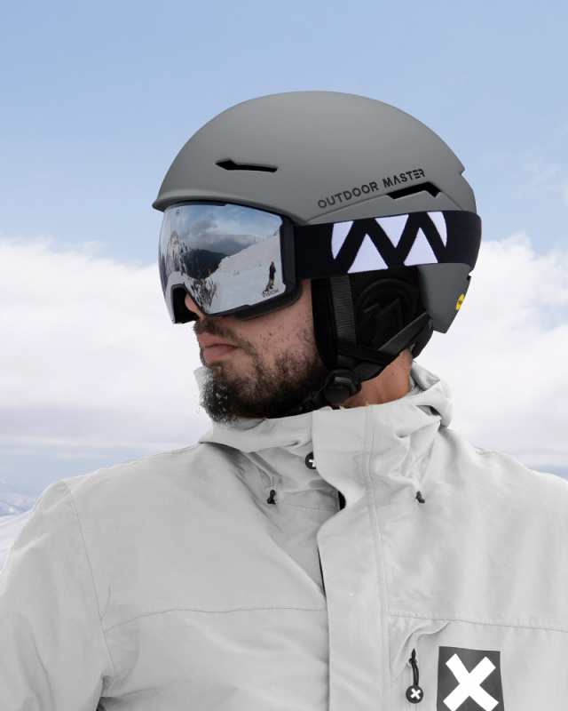 OUTDOORMASTER スキー ヘルメット MIPS スノーボード ヘルメット