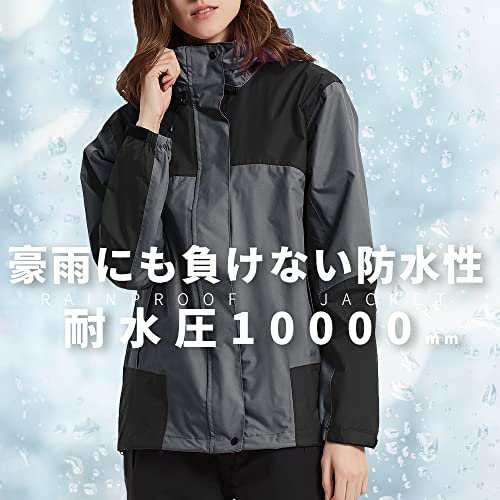 アラシヤマ] レインウェア レディース ゴルフ レインスーツ 上下