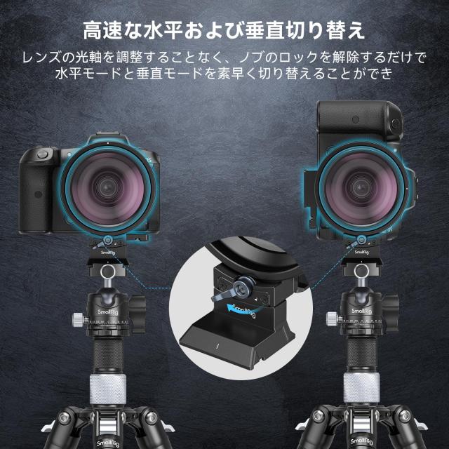 SmallRig リング式三脚座 Canon専用カメラレンズ三脚マウント R