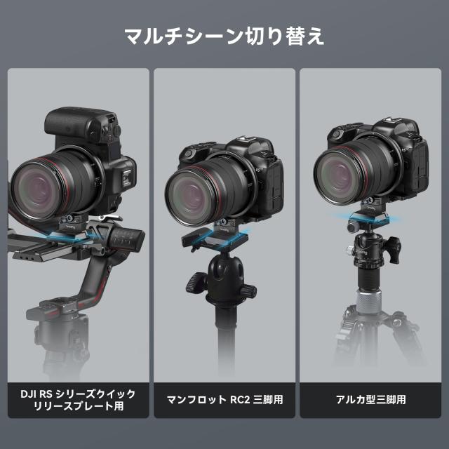 SmallRig リング式三脚座 Canon専用カメラレンズ三脚マウント R