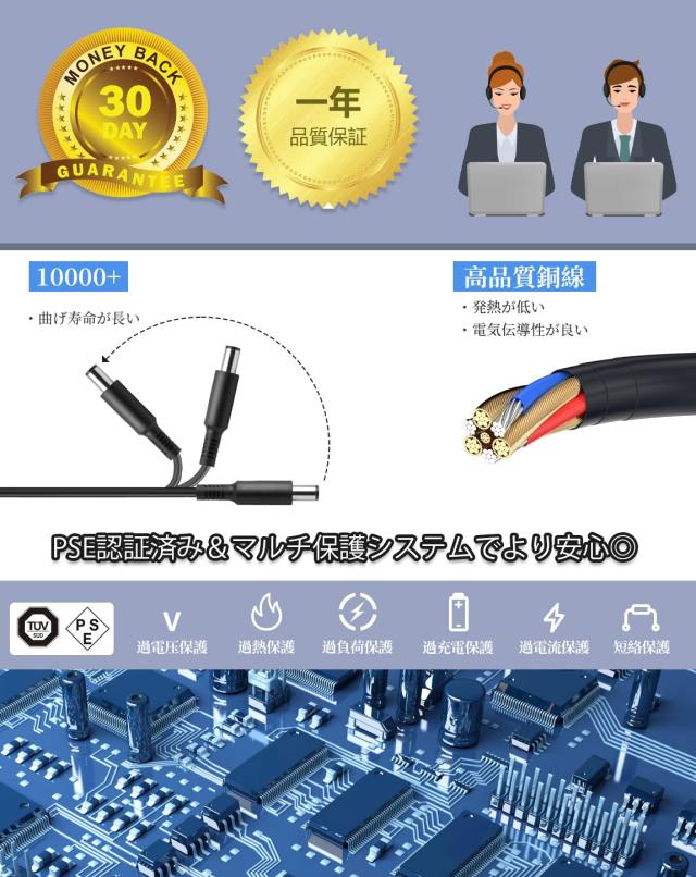 DELL PA-12 ADP-65JB B 19.5V-3.34Aノート用互換 ACアダプター g6bh9ry 315He8OW+HL._UF350,350_QL50_.jpg
