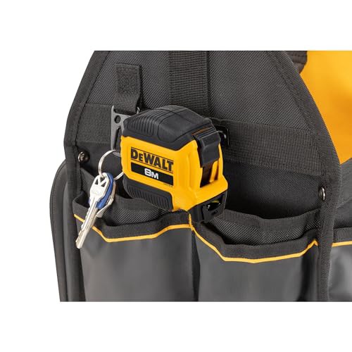 デウォルト(DEWALT) トートバッグ 撥水 撥塵 耐久性 収納ケース ツールバッグ 収納BOX 工具箱 道具袋 鞄 DIY ストレージ DWST60105-1