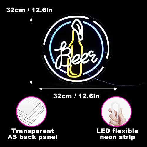 ビールネオンサイン LED ネオンライト 調光可能 ビールネオン ビールネオンサイン LED ネオンライト 調光可能 ビールネオン