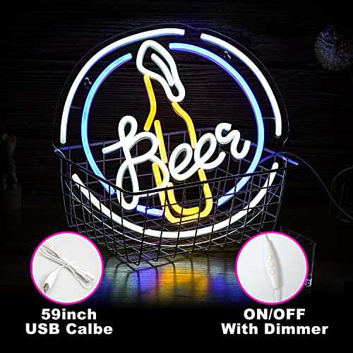 ビールネオンサイン LED ネオンライト 調光可能 ビールネオン ビールネオンサイン LED ネオンライト 調光可能 ビールネオン