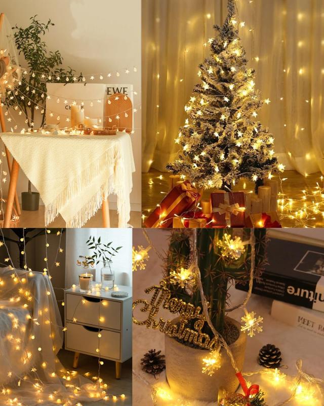 Topamz フェアリーライト LED電球 イルミネーションライト 6M 40