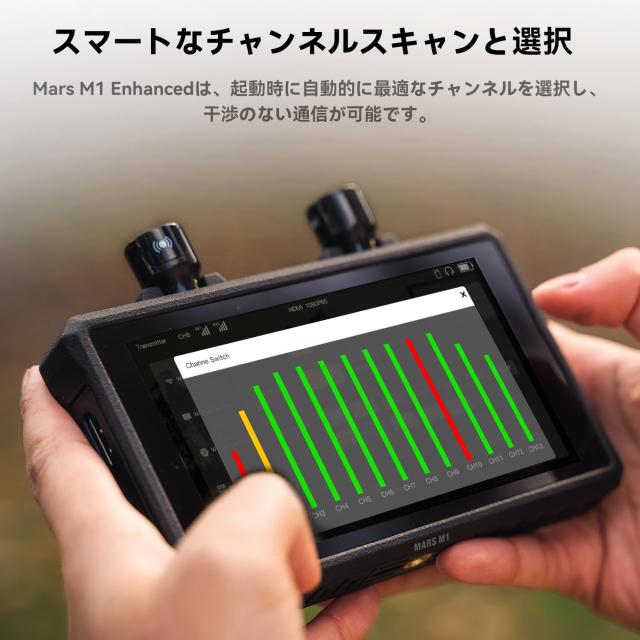 Hollyland Mars M1 | ワイヤレス映像伝送モニター