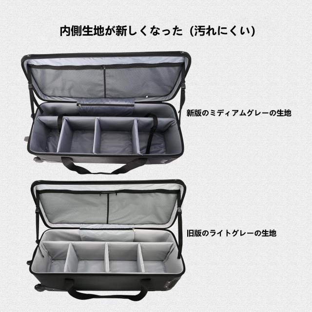 TENBEST 写真スタジオ機器ケース ローリングバッグ 100x37x33cm 大容量 防水 1680D ナイロン生地 撮影用フラッシュ、ライトスタンド、し_3