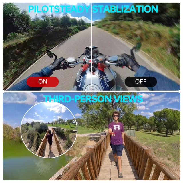 PANOX V2 360度全天球 ブログカメラ 1/2” 48MP センサー 5.7K 360 ビデオ 72MP 360 写真 3インチ タッチスクリーン, 4K 360 マルチプラッ