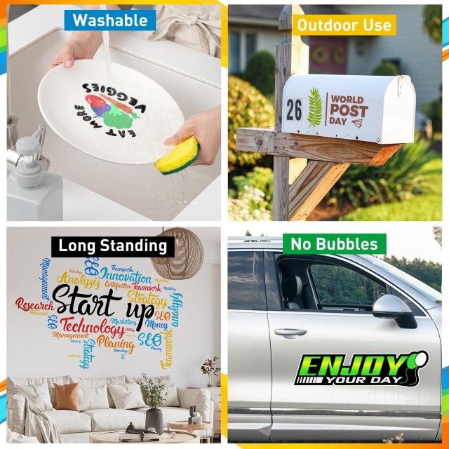 JAVIGA カッティングシート オレンジ色 約30cm*300cm 防水 耐候