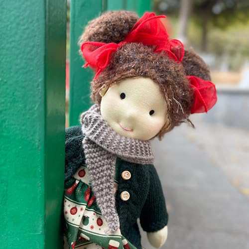 BlissfulPixie ウォルドルフ人形 手作り人形 Waldorf Doll