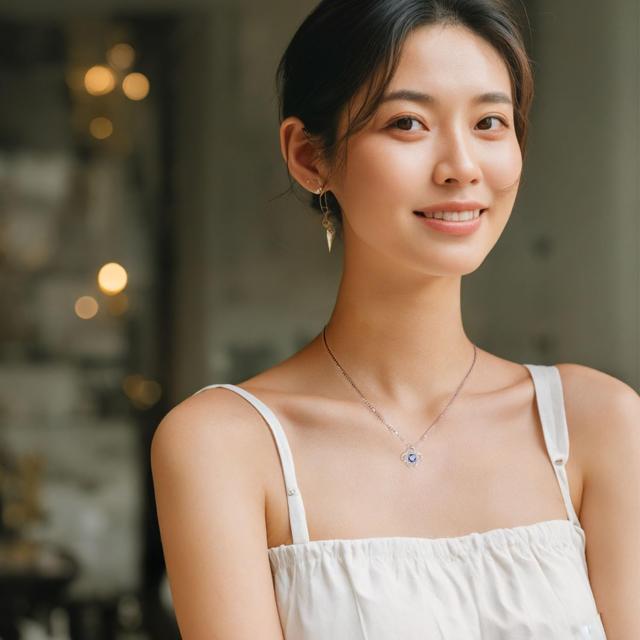 AGVANA] ネックレス レディース タンザナイト 12月 誕生石 シルバー