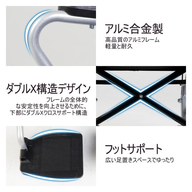 PIPIBEAR 車椅子 自走式 折りたたみ 軽量 コンパクト アルミ製 介助 Amazon | PIPIBEAR 車椅子 自走式 折りたたみ 軽量 コンパクト