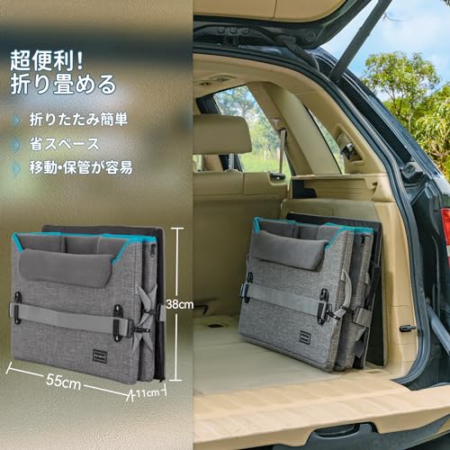 Petsfit 犬 ドライブ ドライブボックス 2重の安定設計 席にしっかり