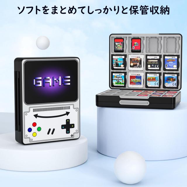 ☆無欠品・美品 ☆ Nintendo Switch本体 SDカード・保管ケース付 Switch ソフトケース Switchソフト60枚/3DSソフト24枚/MicroSD