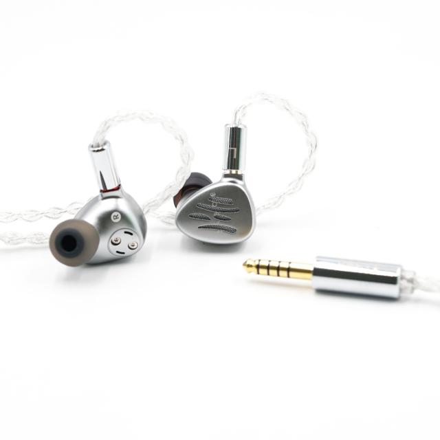 新品BQEYZ ウェザーシリーズ 骨伝導10mm WIND Silver 2.5