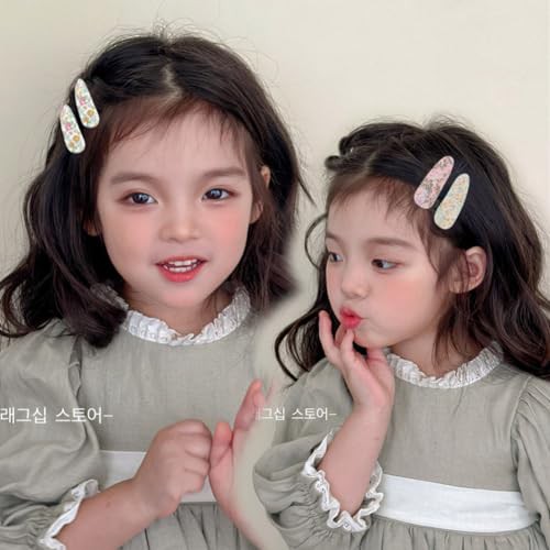 MARQUE Baby Ribbon Hair Clip 2set[BLACK/NAVY/PINK/BURGUNDY