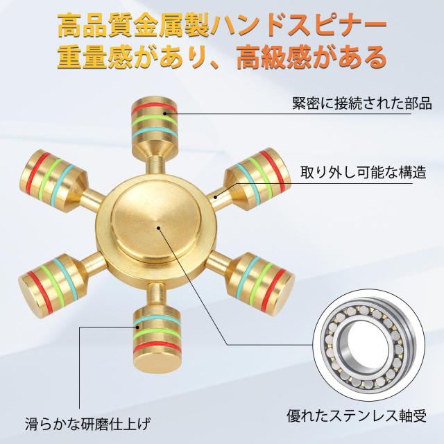 VOFOLEN ハンドスピナー ストレス解消 グッズ ハンドスピナー よく回る