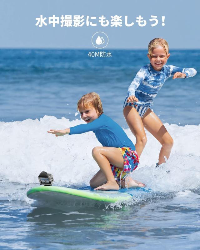 AKASO アクションカメラ 4k60fps V50Elite タッチスクリーン式 WiFi