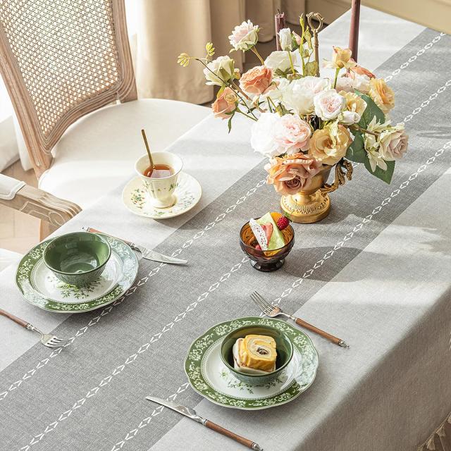 SXYITEテーブルクロス 撥水 北欧 table cloth 長方形 無地 防水 防油
