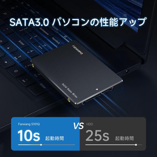 fanxiang SSD 512GB SATA3.0 6Gb/s 2.5インチ 7mm 3D NAND QLC搭載 内蔵ssd 最大読込 560MB/s [ 容量モデル：256GB/512GB/1TB/2TB/4TB ]_4