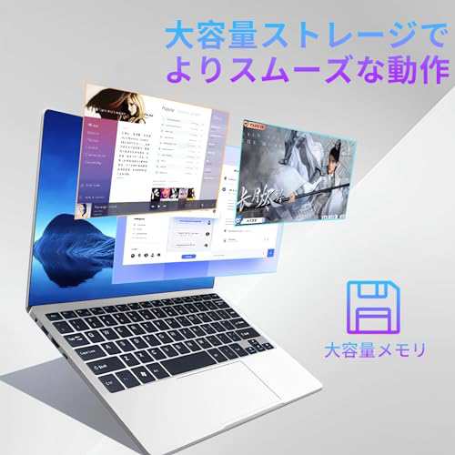 YHBIN 小型 ミニノートパソコン 11.6インチ Intel N4020 6GB RAM+256GB/512GB /7時間長時間駆動/Webカメラ/WIFI/Bluetooth4.2対応/タッチの通販は