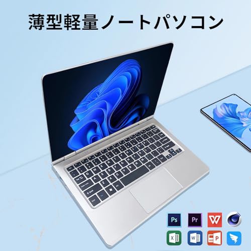 YHBIN 小型 ミニノートパソコン 11.6インチ Intel N4020 6GB RAM+256GB/512GB /7時間長時間駆動/Webカメラ/WIFI/Bluetooth4.2対応/タッチの通販は