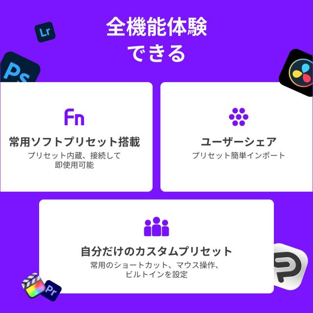 TourBox Lite[2024新登場]創作をかっ飛ばせ 漫画 イラスト 原画 アニメ 動画 画像編集 色調補正向け 左手デバイス 