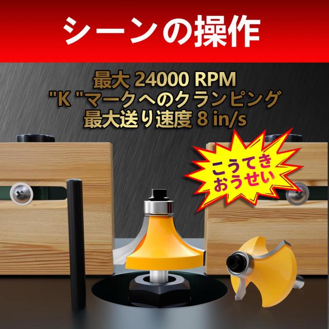 【新着商品】CSOOM プロ木工トリマービットセット 超硬ルーターセット 24本 CSOOM プロ木工トリマービットセット 超硬ルーターセット 15本組 軸径