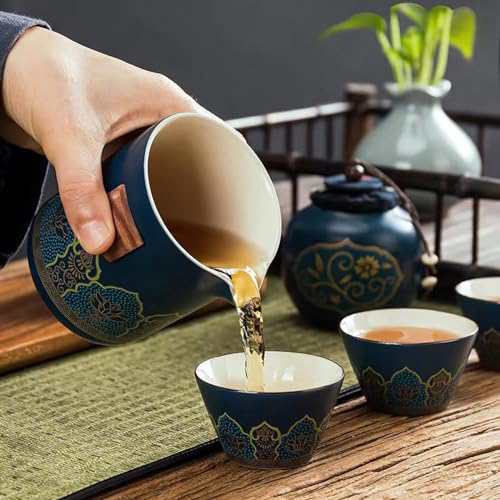 Amazon 限定ブランド】 茶器セット ティーセット 陶器 湯呑み