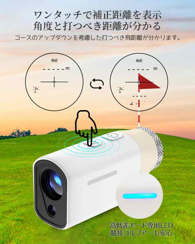 Amazon.co.jp: BooMee ゴルフ レーザー距離計 超小型 2カラー