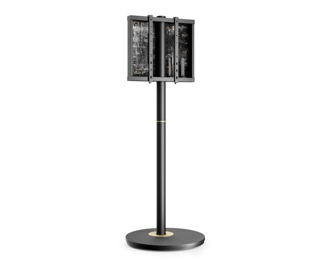 FITUEYES DESIGN テレビスタンド キャスター付き 32〜65Vインチ対応 リビングルーム 自立式 移動式 シンプル スマート スリム ブラック_8
