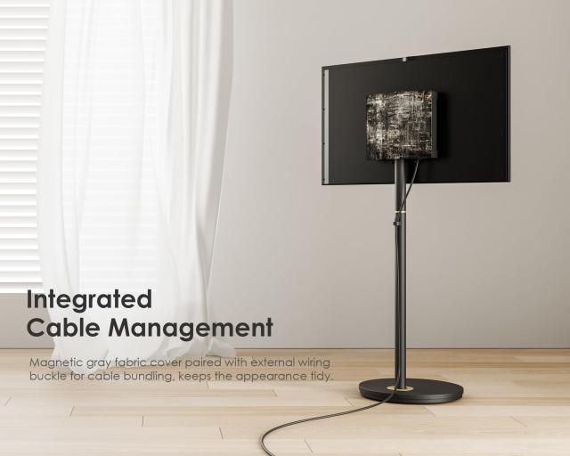 FITUEYES DESIGN テレビスタンド キャスター付き 24〜48インチ対応