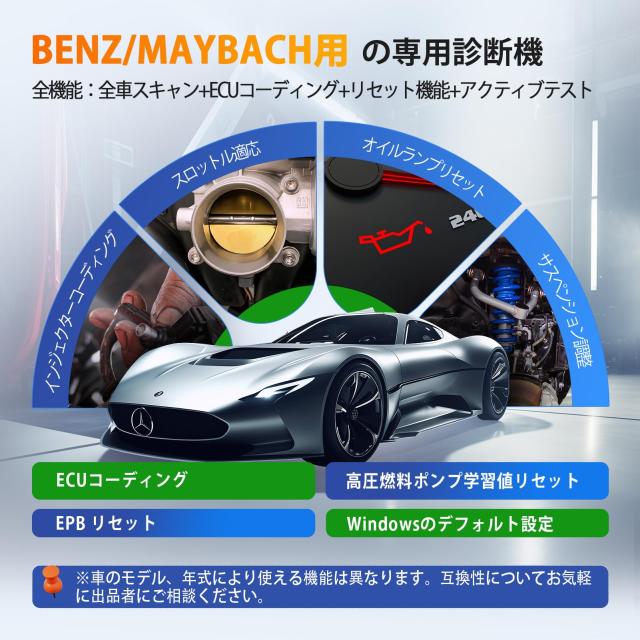 LAUNCH CRE BBA obd2 診断機 日本語 車 診断機 スキャンツール 自動車 診断 OBD2テスター フルシステム診断 スキャナー ECU コーディング_4
