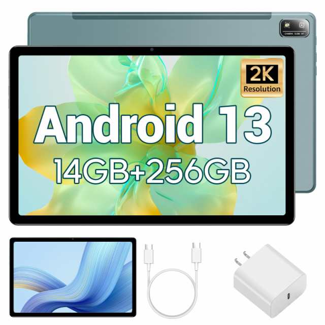 2024 Android 13 タブレット11インチ wi-fiモデル 14GB +256GB+512GB拡張可能 8コアCPU、7500mAh+Type-C充電ゲーミングタブレット、2000*