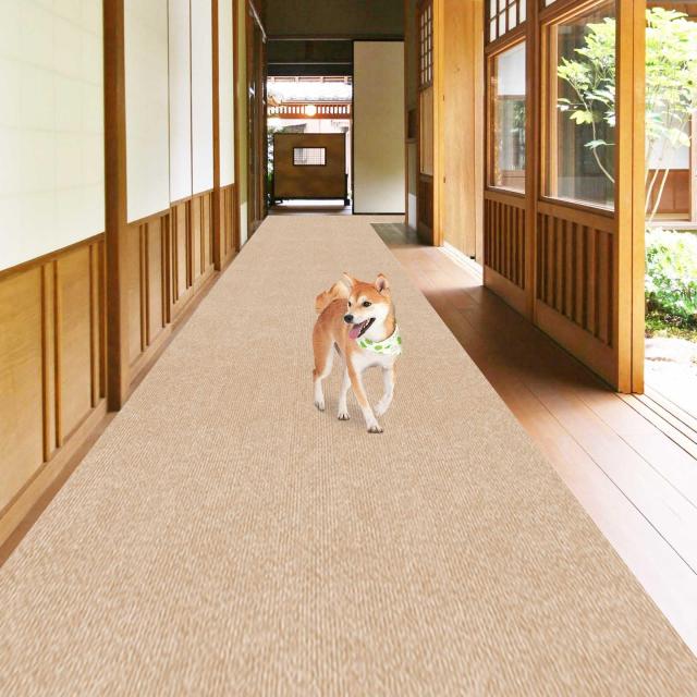 【Amazon 限定ブランド】廊下敷き カーペットラグ ラグマット 台所マット ロング600×80cm HAODEMI ペット 絨毯 フローリング 滑り止めマ_7