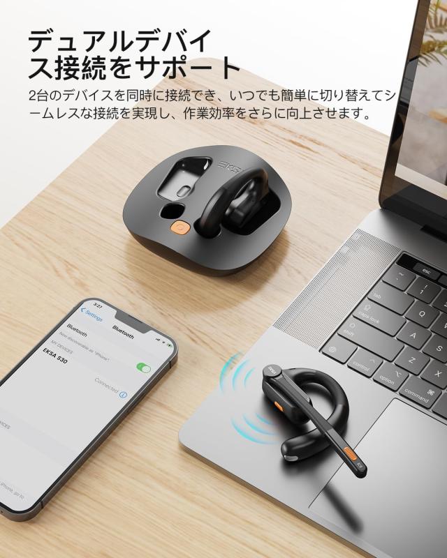 EKSA S30 オープンイヤー型ワイヤレスイヤホン Amazon.co.jp: EKSA S30 オープンイヤー型ワイヤレスイヤホン