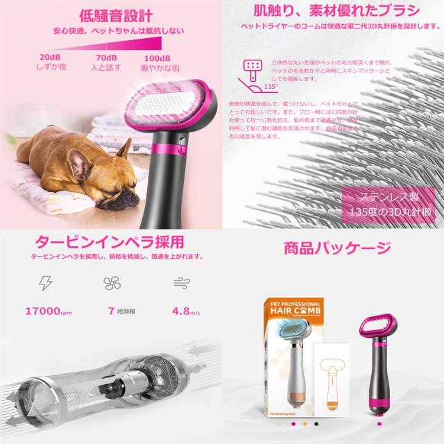 ペット用ドライヤー 犬 ドライヤー ペットヘアドライヤー ペットヘア