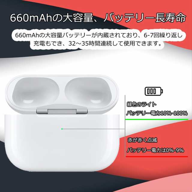 Airpods Pro用充電ケース 正規品 Airpods Pro用の充電器 ワイヤレス充電ケースの代替品 エアーポッズ プロ 充電器 純正  Airpods Pro イヤの通販はau PAY マーケット - 昴マーケット | au PAY マーケット－通販サイト