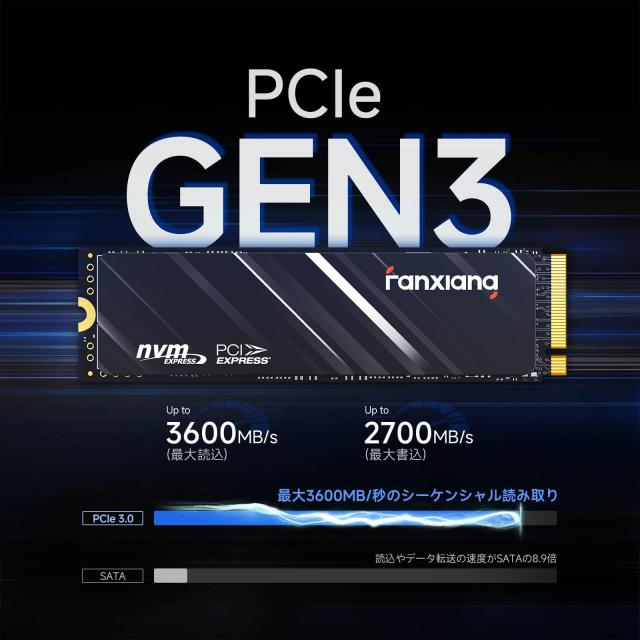fanxiang SSD 1TB 【業界新登場】 PCIe Gen3.0 ×4 M.2 Type2280 fanxiang SSD 1TB 【業界新登場】 PCIe Gen3.0 ×4 M.2 Type2280