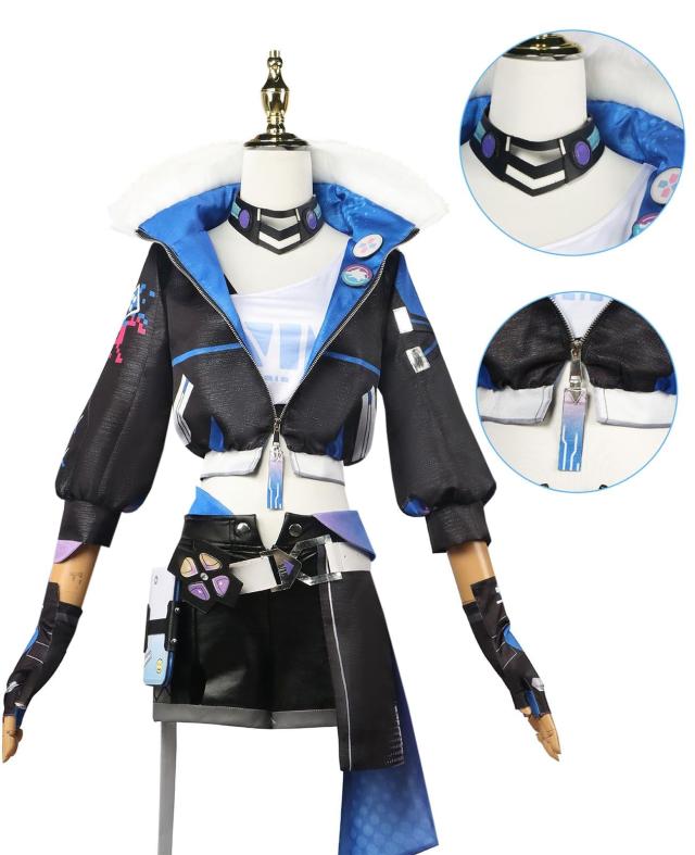 NOKIJP] 崩壊スターレイル 銀狼 コスプレ ウィッグ付き 銀狼 コスプレ